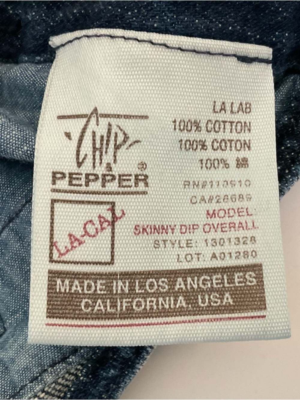 Chip & Pepper Y2K Overall Shorts 32 - Picture 15 of 16